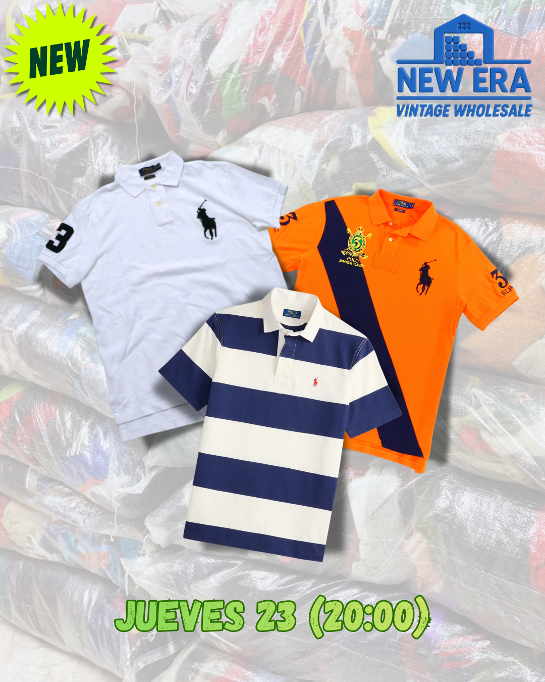 x 10 Polos Ralph Lauren