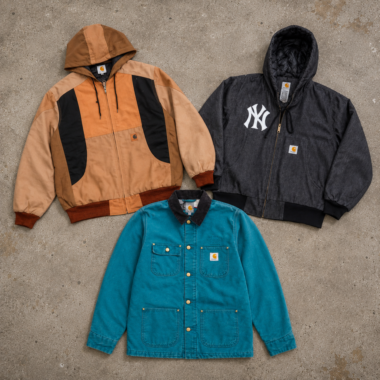 Mix chaquetas Carhartt rework | Por piezas