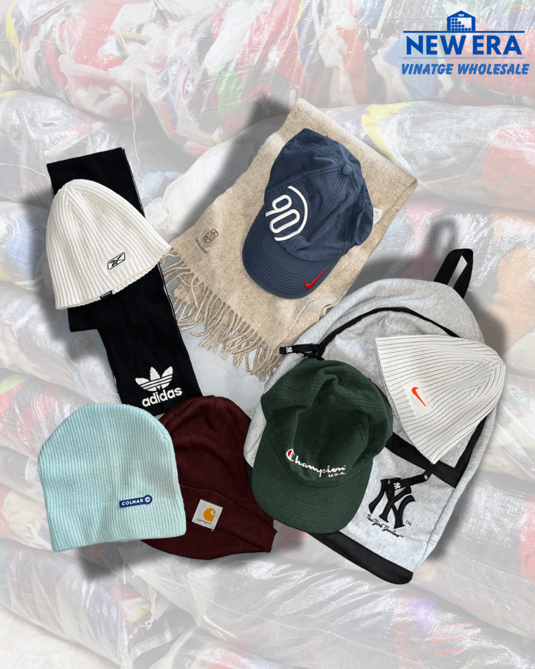 Mix of vintage brand accessories
