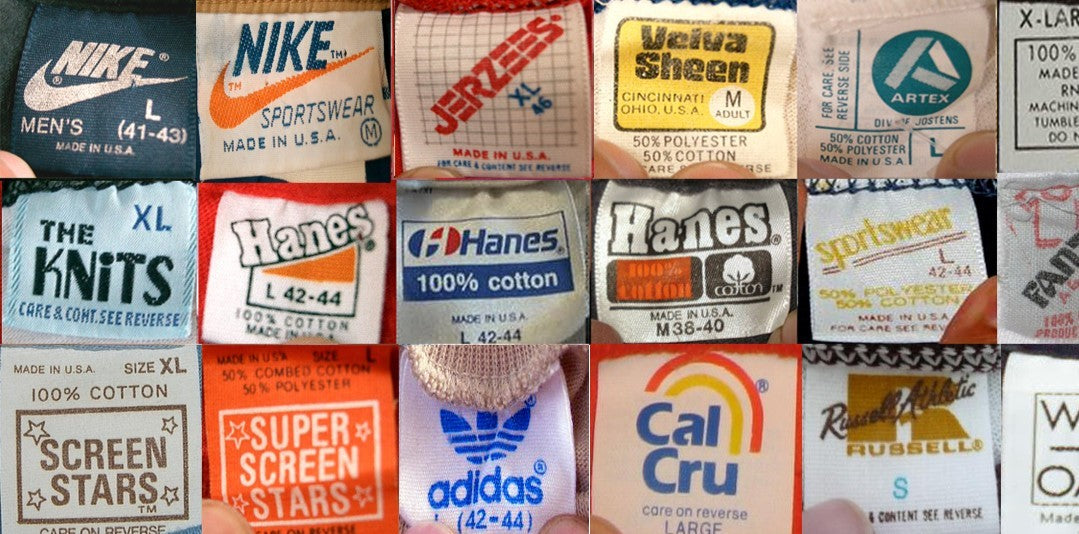EVOLUCIÓN DE ETIQUETAS VINTAGE POR DÉCADAS