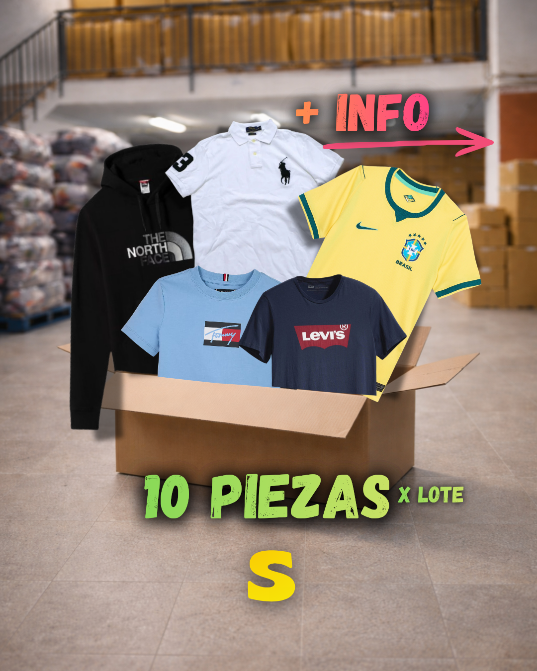 (X10) Mix talla S