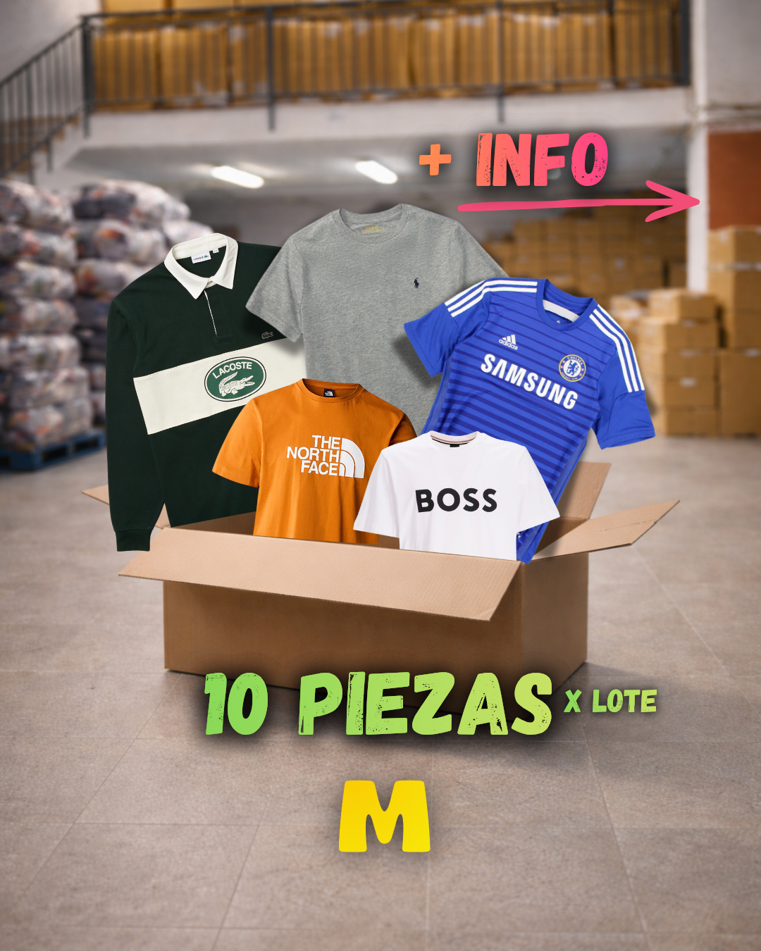 (X10) Mix talla M
