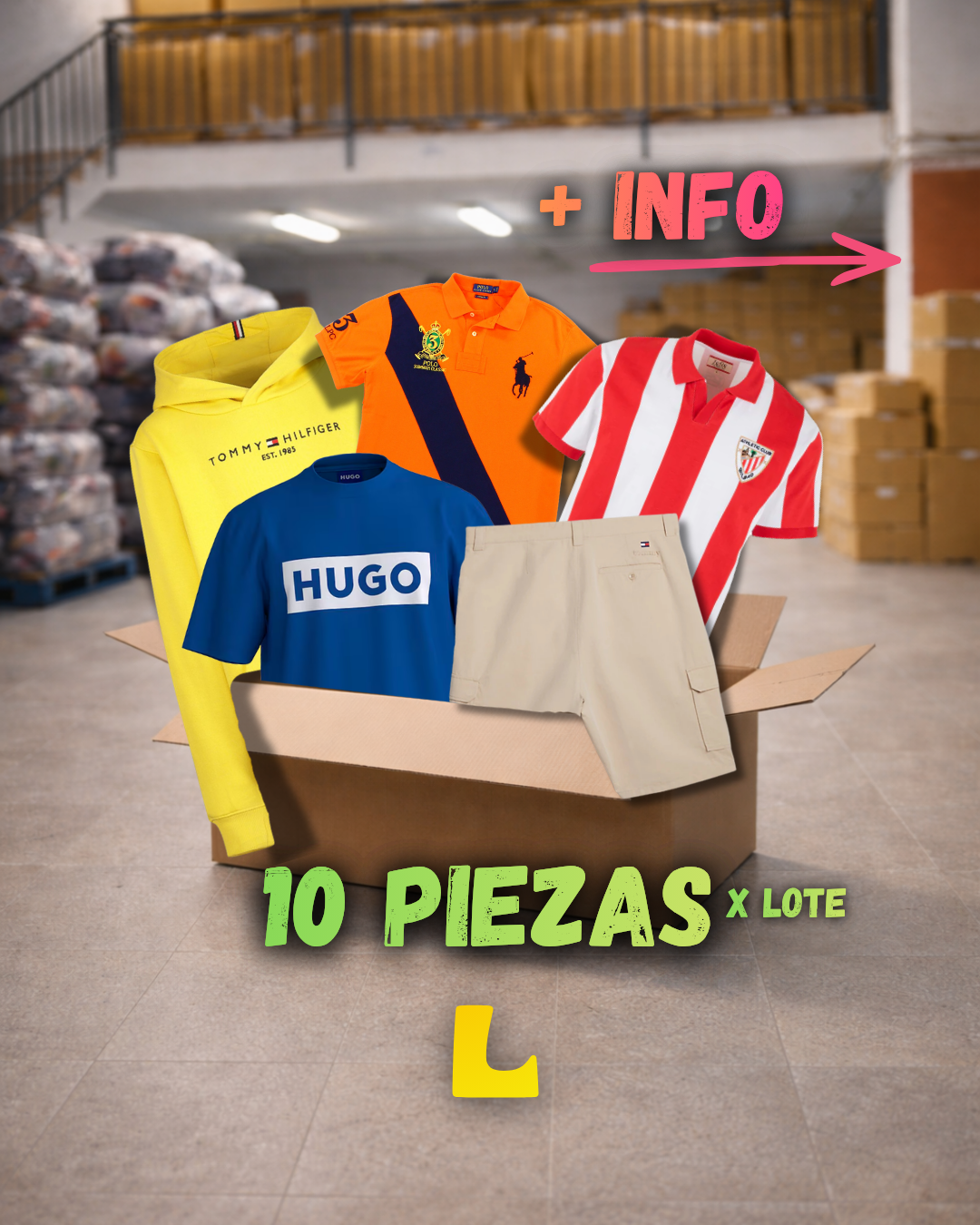 (X10) Mix talla L