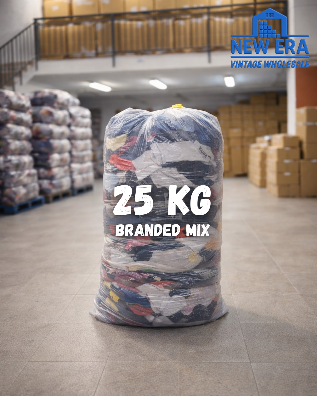 SACOS 25 KG (mix ropa vintage de marca)