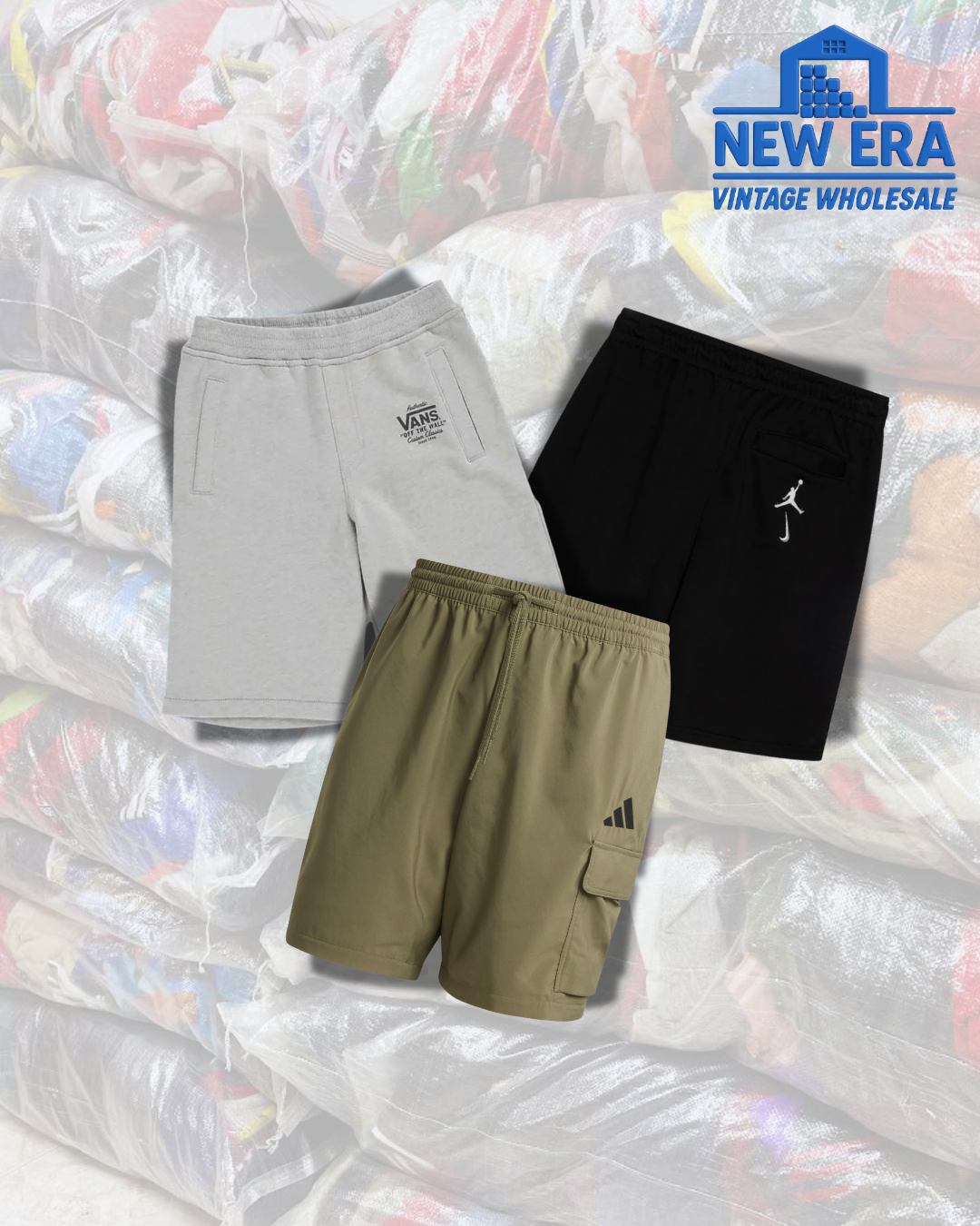 10x Branded vintage Bermudas and Shorts