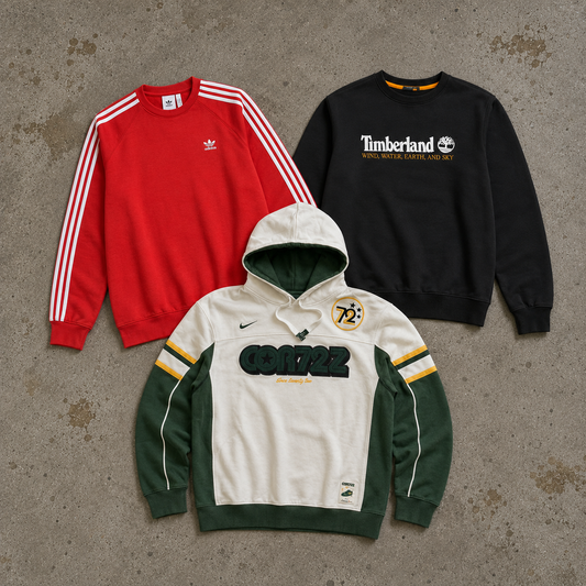 (x10) Sudaderas vintage de marca