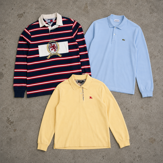 Polos de manga larga premium