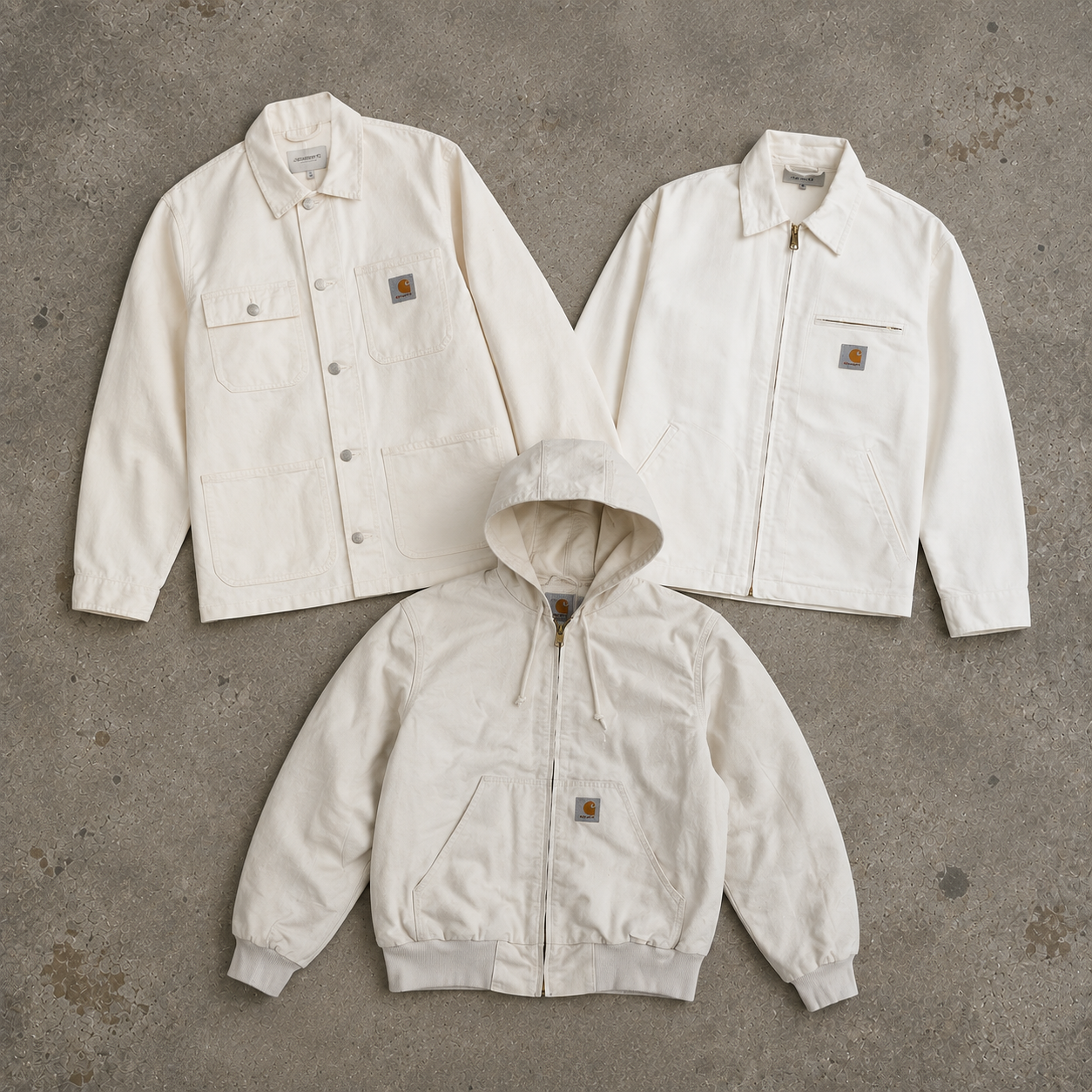 Mix chaquetas Carhartt blancas | Por piezas