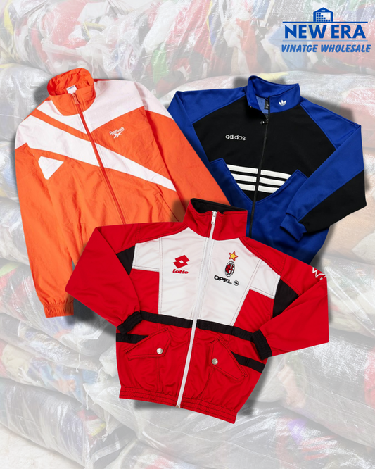 10x Track jackets vintage de marca