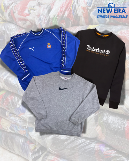 10x Sudaderas vintage de marca