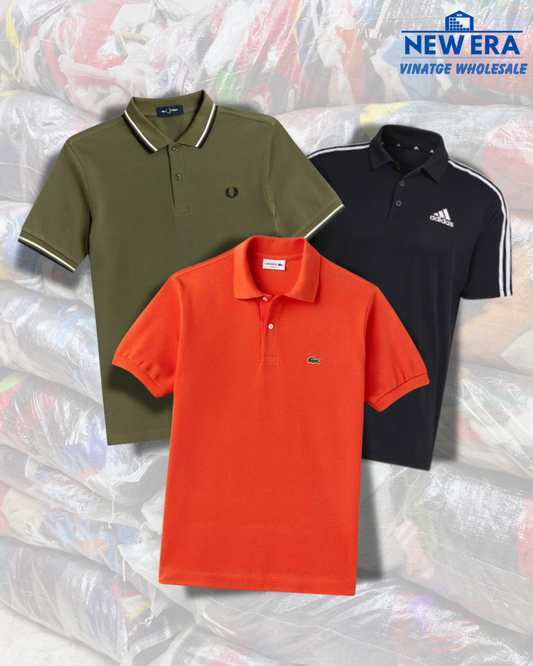 10x Polos vintage de marca