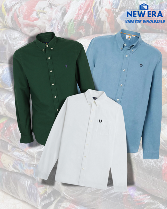 10x Camisas vintage de marca